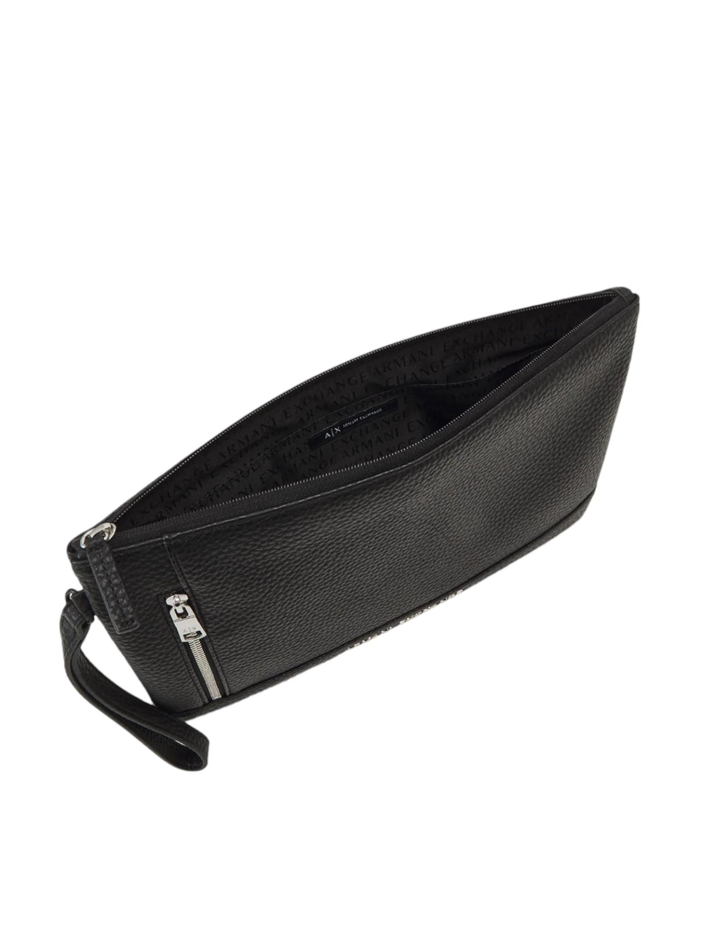 Borsa portadocumenti di ARMANI EXCHANGE in nero
