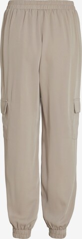 VILA Tapered Cargohose in Grau