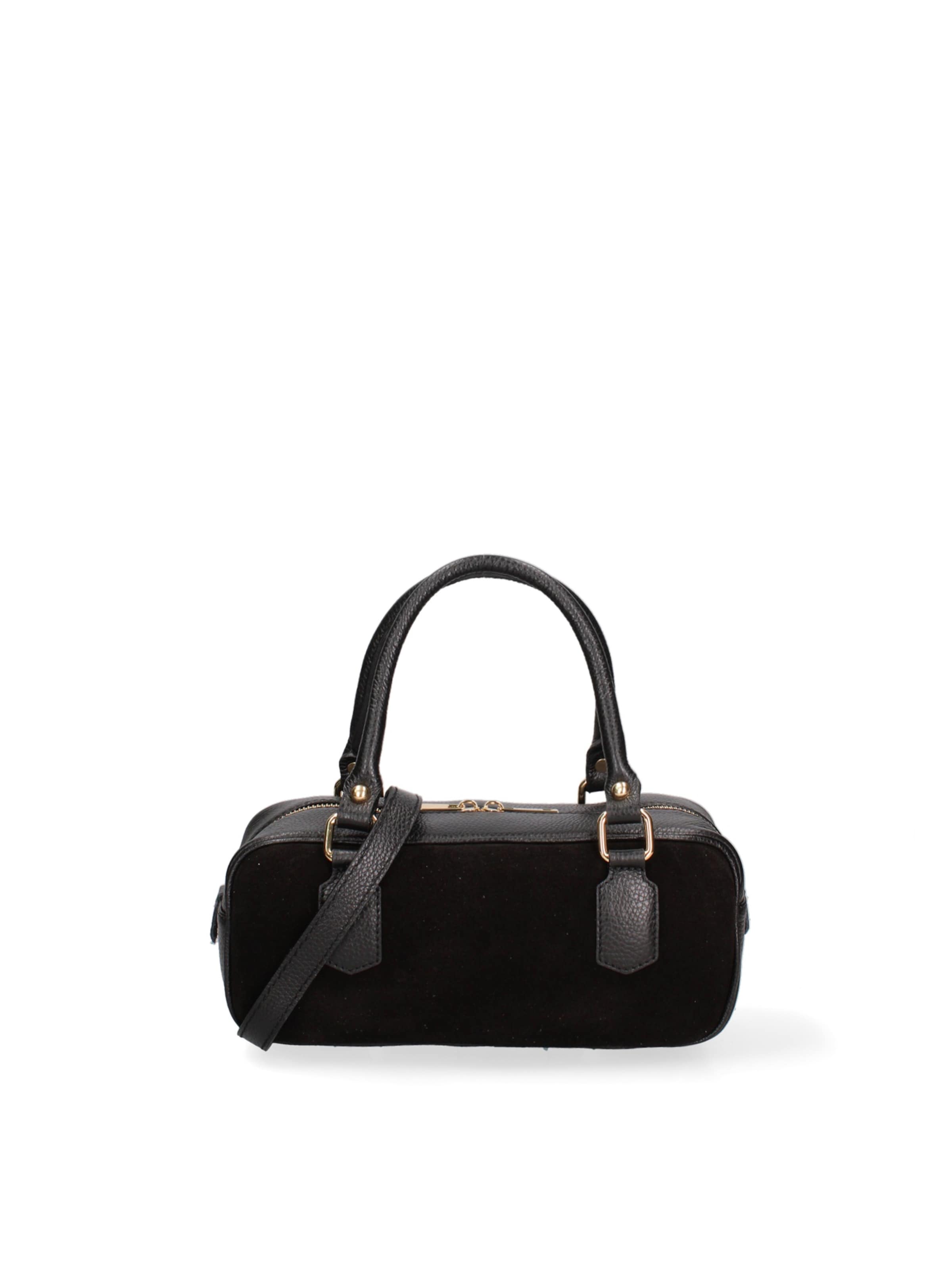 Borsa a mano di Gave Lux in nero: frontale