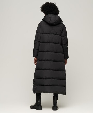 Superdry Wintermantel in Schwarz