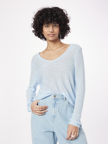 Pull-over 'SUNNY' ONLY en bleu : devant