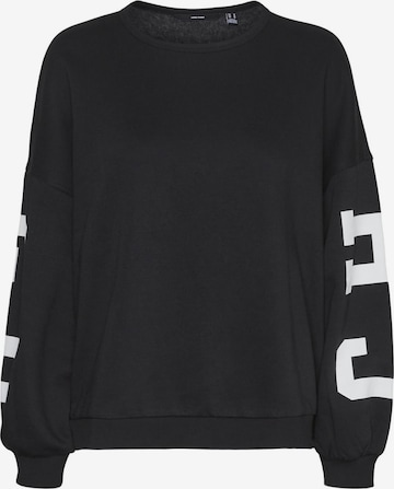 VERO MODA Sweatshirt 'MALY' in Zwart: voorkant