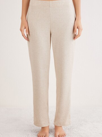 INTIMISSIMI Pajama Pants in Beige: front