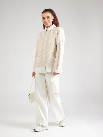 ABOUT YOU Neulepaita 'Fame' värissä beige