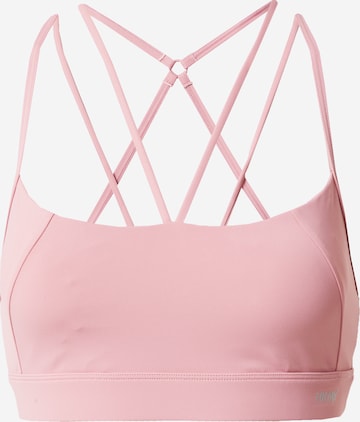 Bustier Soutien-gorge de sport HKMX en violet : devant