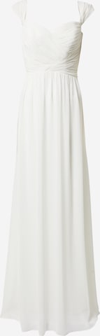 STAR NIGHT Společenské šaty – bílá: přední strana