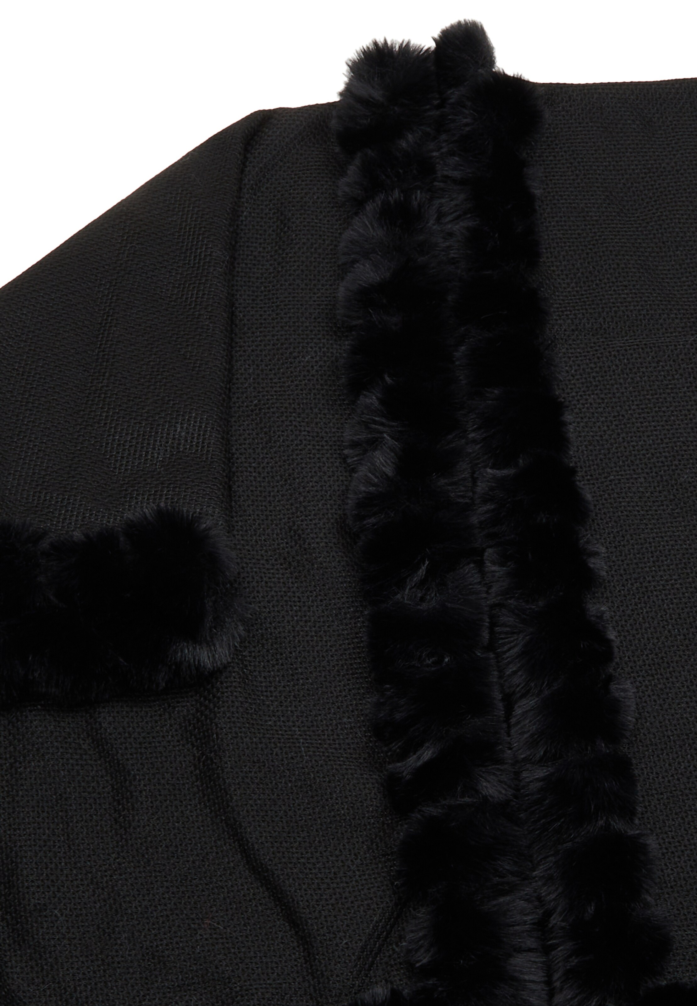 FRAULLY Cape in Zwart