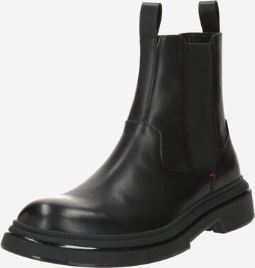 HUGO Chelsea Boots 'Rikky_Cheb' in Black: front