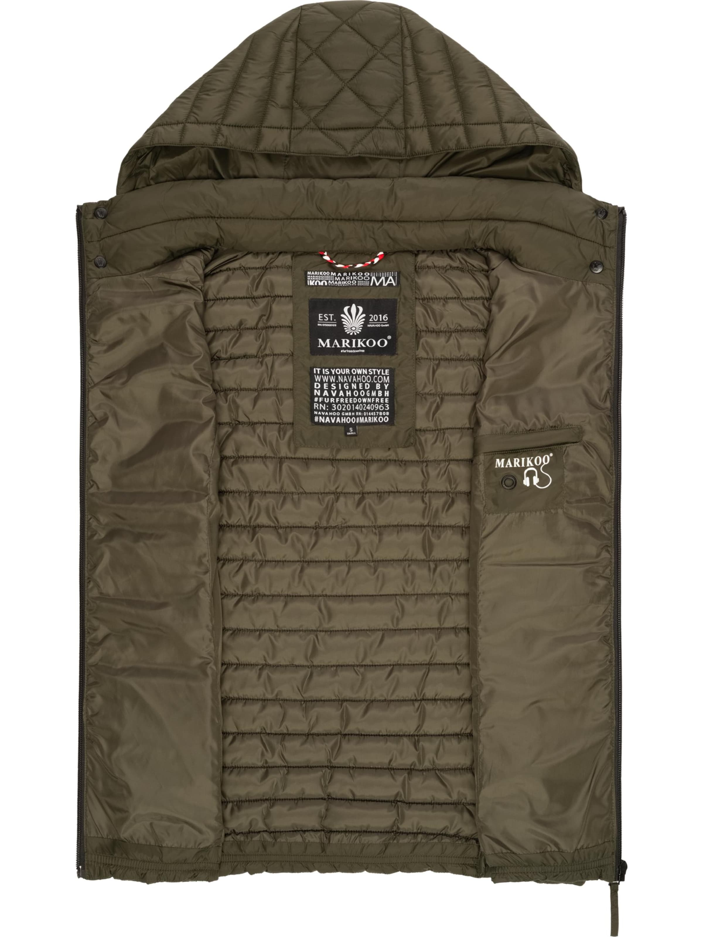 Gilet 'Hasenpfote' di MARIKOO in verde