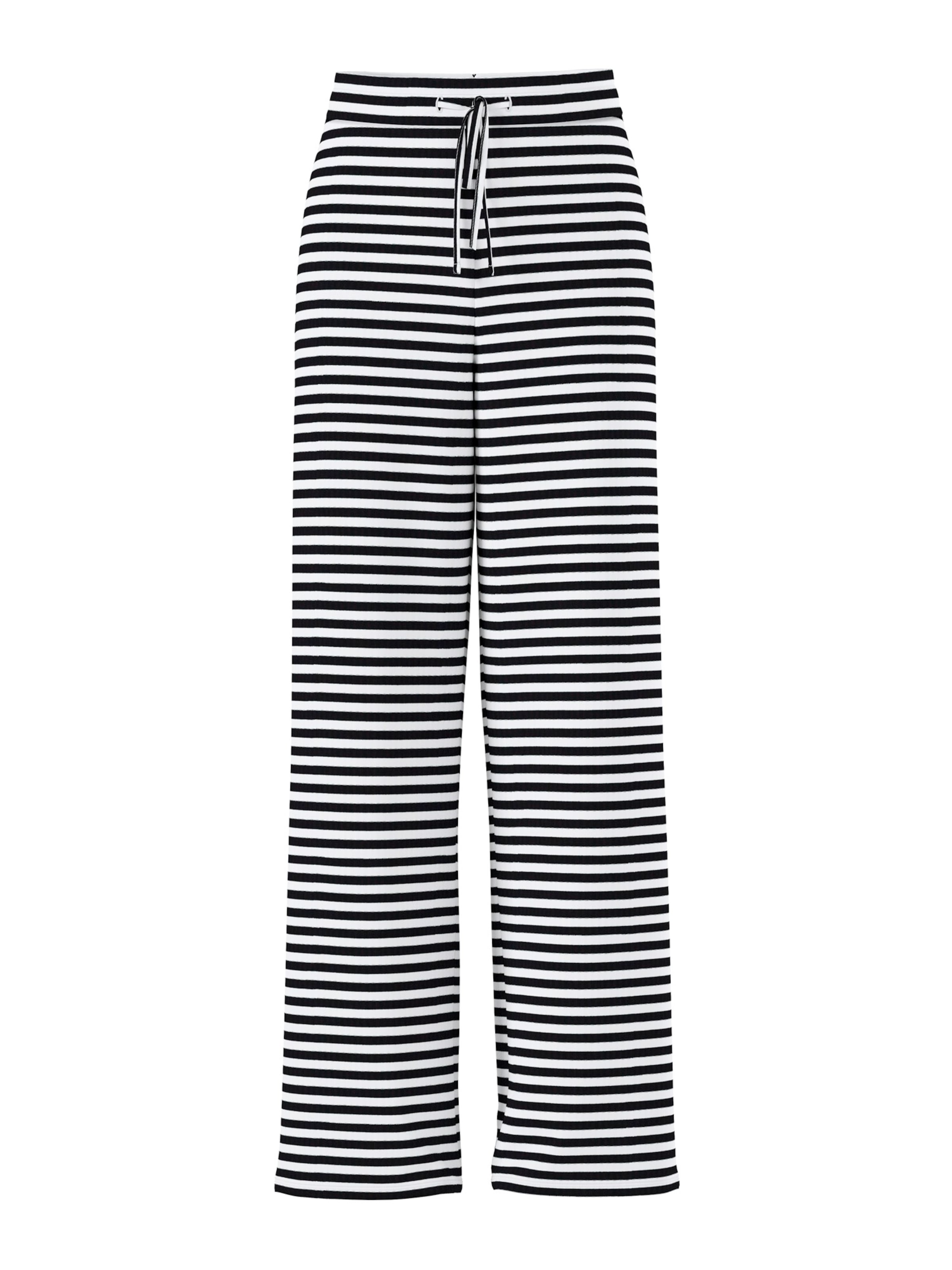 PIECES - Pierna ancha Pantalón 'PCLAYA' en negro: frente