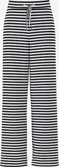 Kelnės 'PCLAYA' iš PIECES, spalva – juoda / balta, Prekių apžvalga
