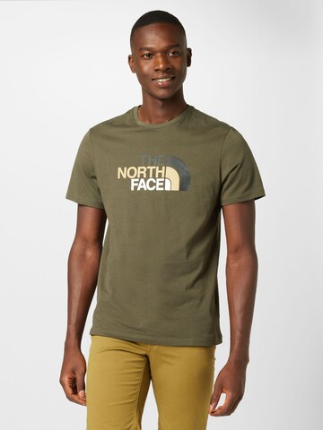 THE NORTH FACE Regular fit Shirt 'Easy' in Groen: voorkant