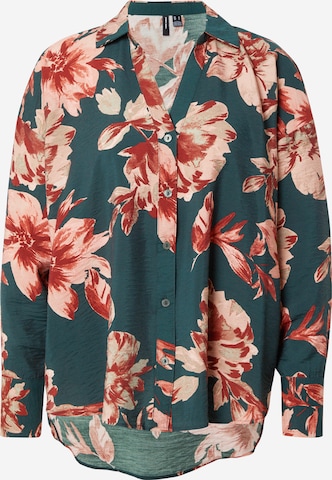 VERO MODA Bluse 'VMJOSIE' in Grün: Vorderseite