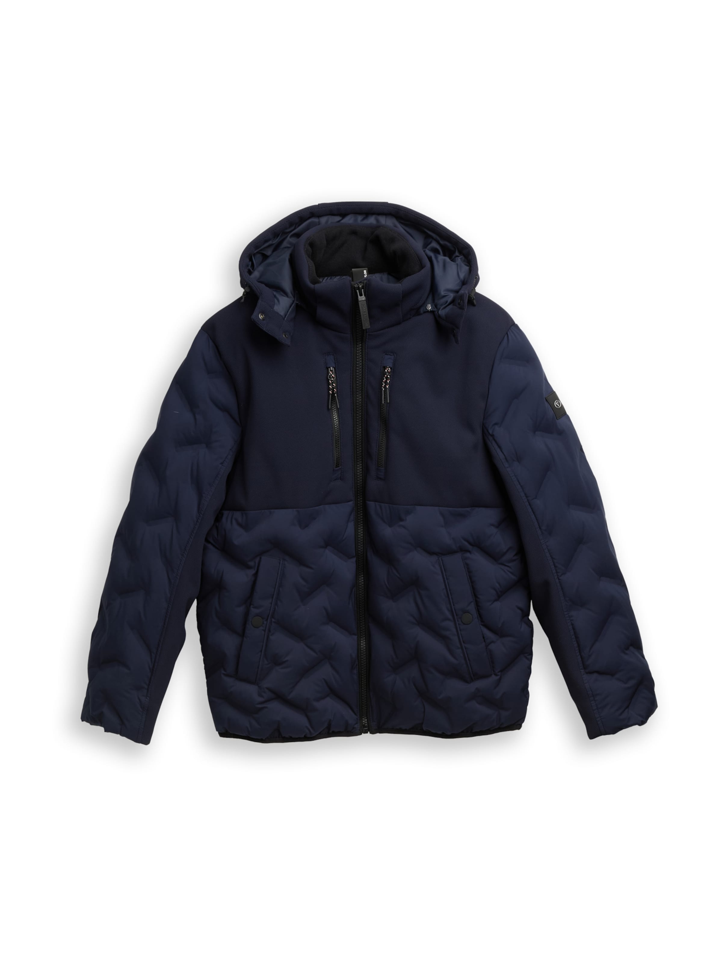 Geacă de iarnă de la TOM TAILOR pe albastru: față