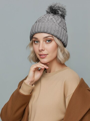 Neverless Mütze 'Julie' in Grau