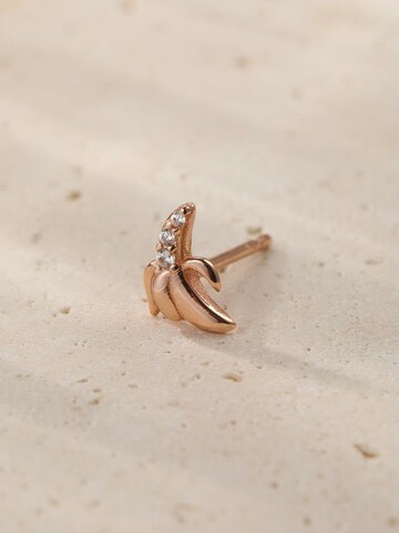 Hey Happiness - Pendientes 'Sunny Banana' en oro