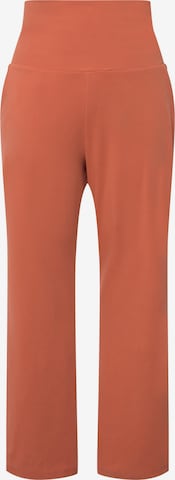 Ulla Popken Regular Pants in Orange: front