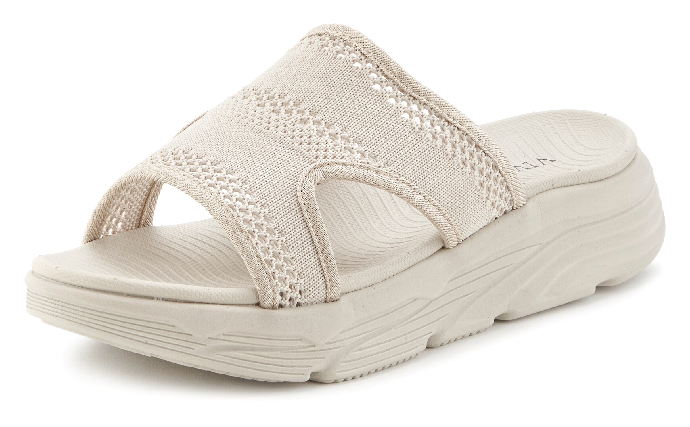 VIVANCE Mules in Beige: front