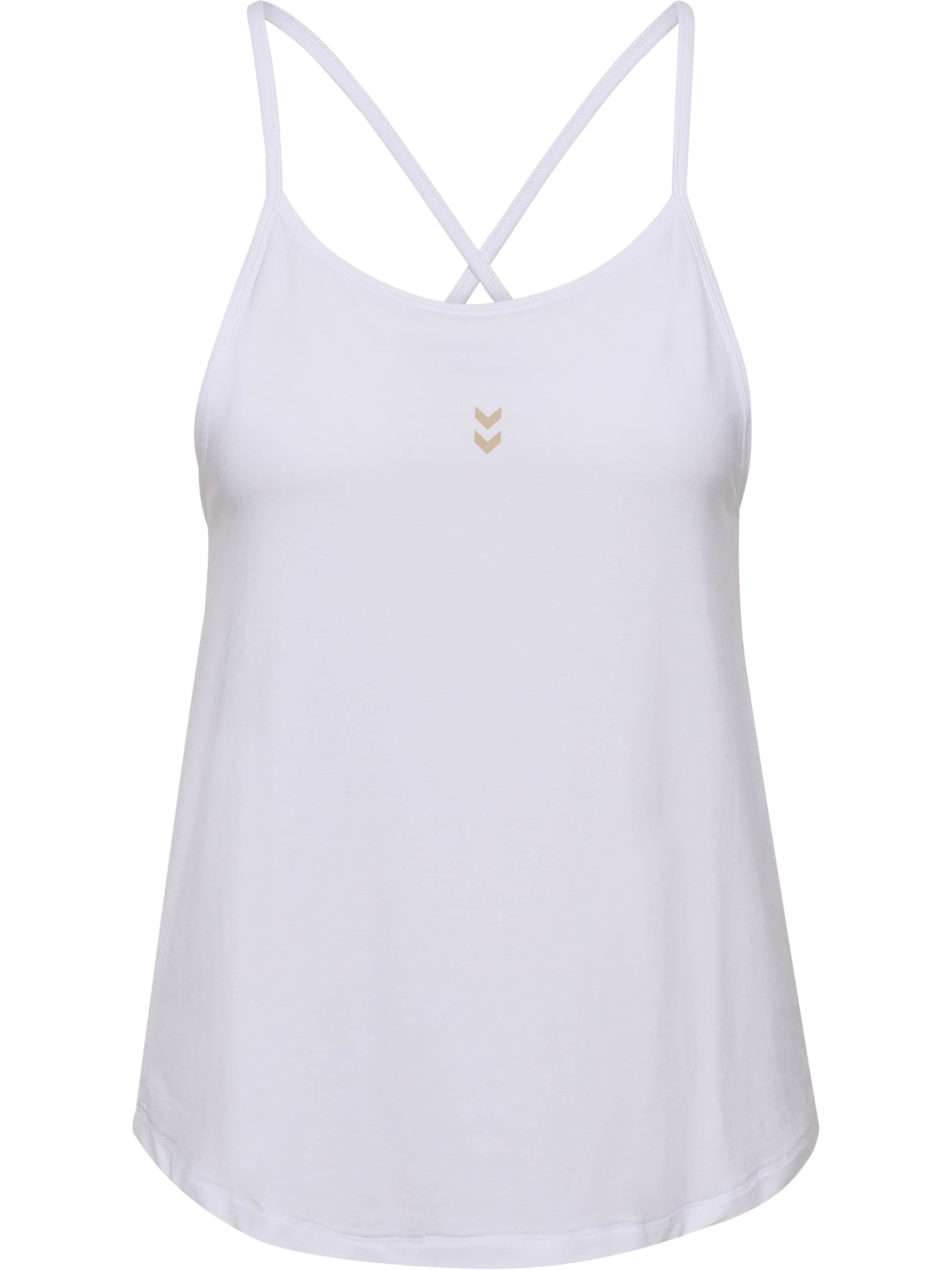 Hummel Funktionsshirt in Weiß: Vorderseite