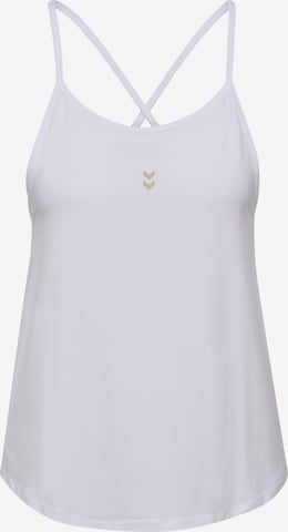 Hummel Sports top in White: front
