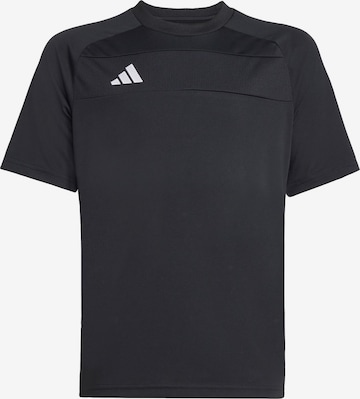 juoda ADIDAS PERFORMANCE Sportiniai marškinėliai 'Tiro 25 Essentials': priekis