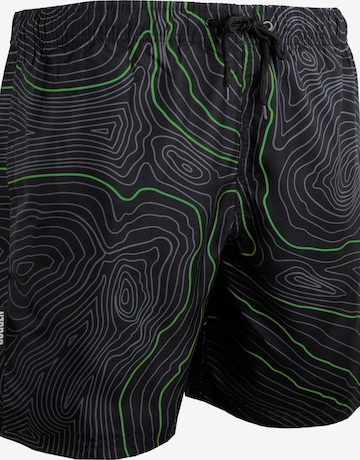 Guggen Mountain Board Shorts 'Boardshorts 2335' in Green: front