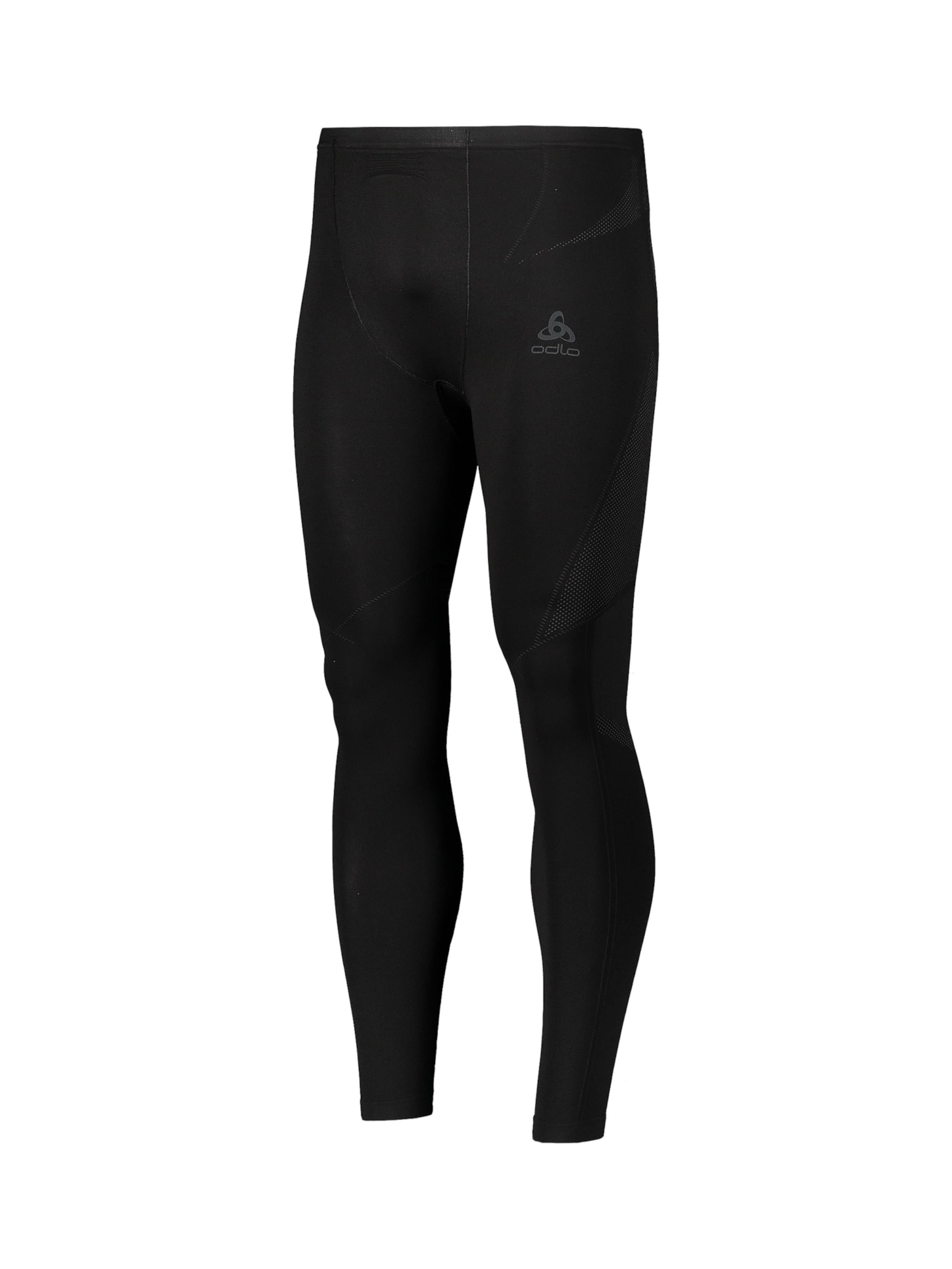 ODLO Skinny Športne hlače | črna barva: sprednja stran