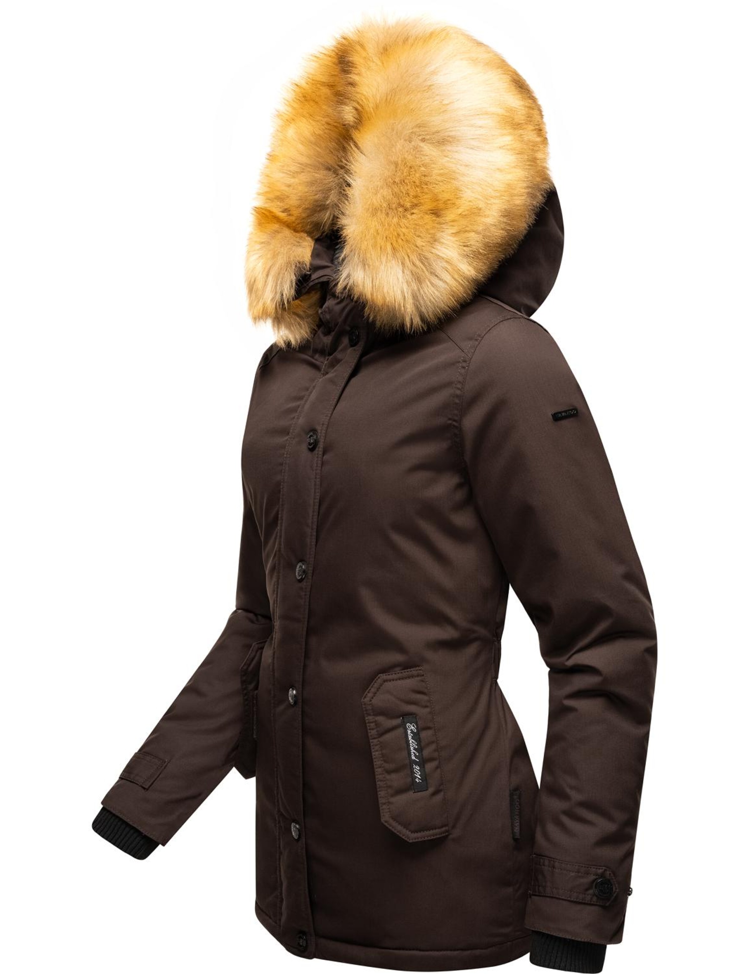 NAVAHOO Jacke 'Laura' in Braun