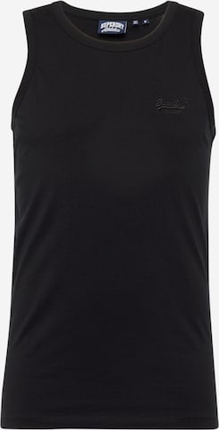 Superdry Shirt 'ESSENTIAL' in Black: front