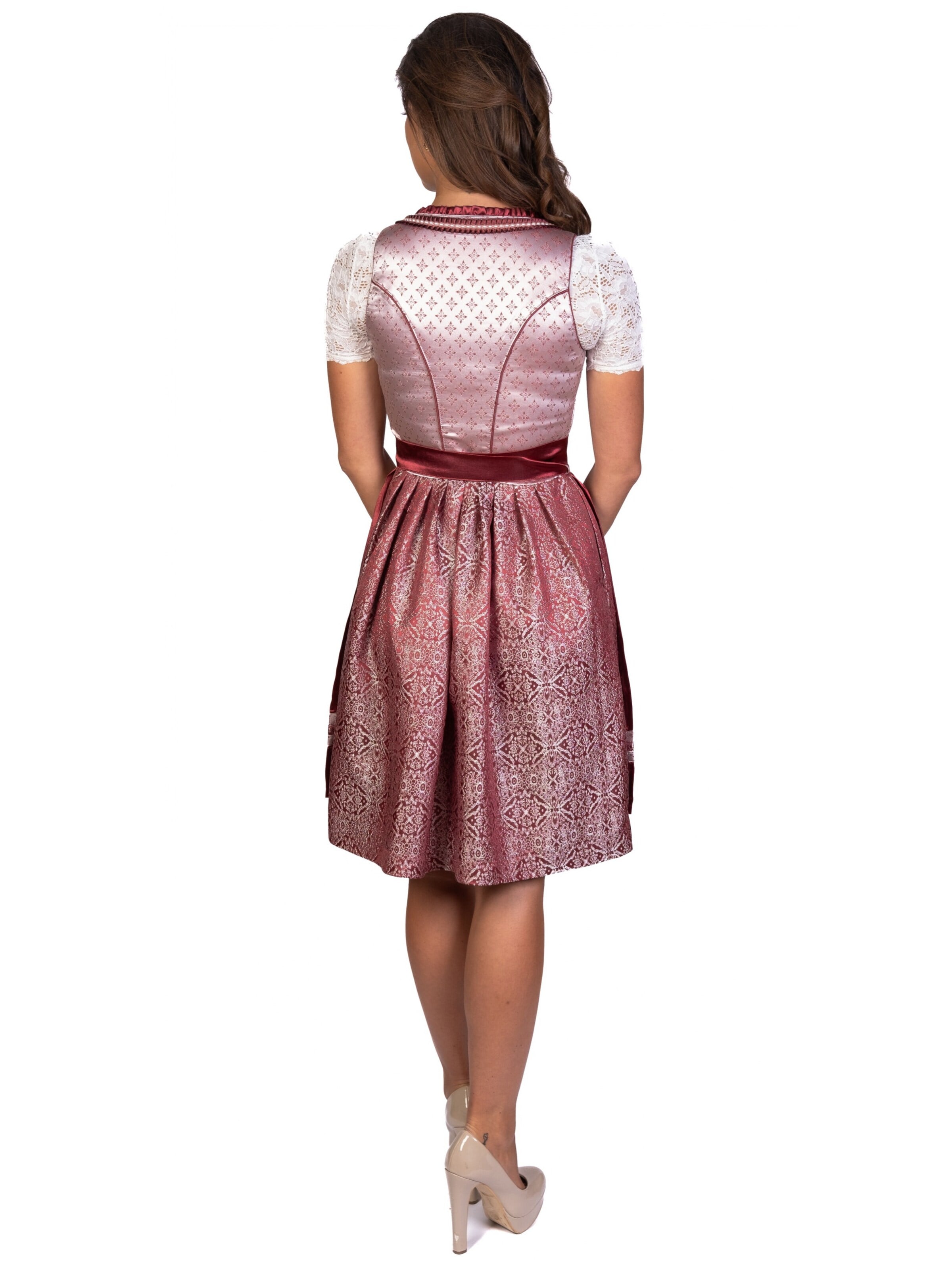Trachtl Dirndl‌‌‌‌‌‌‌‌‌ in Rot
