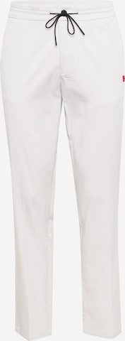 HUGO Regular Pleated Pants 'Gyte' in Beige: front