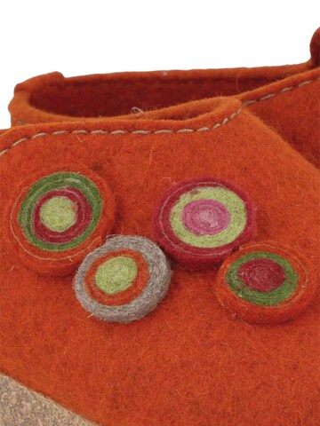 HAFLINGER Clogs 'Grizzly Kanon' in Oranje