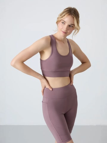 Tommy Life Sporttop in Lila