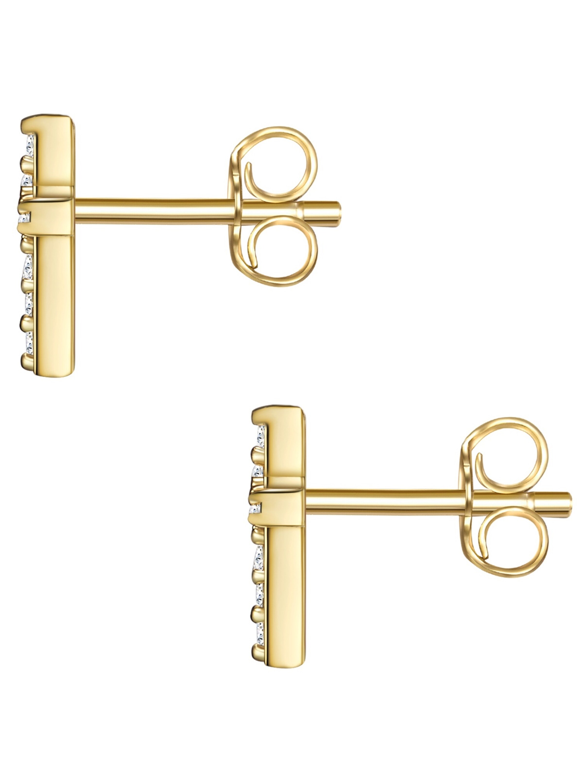 Lulu & Jane Oorbellen in Goud