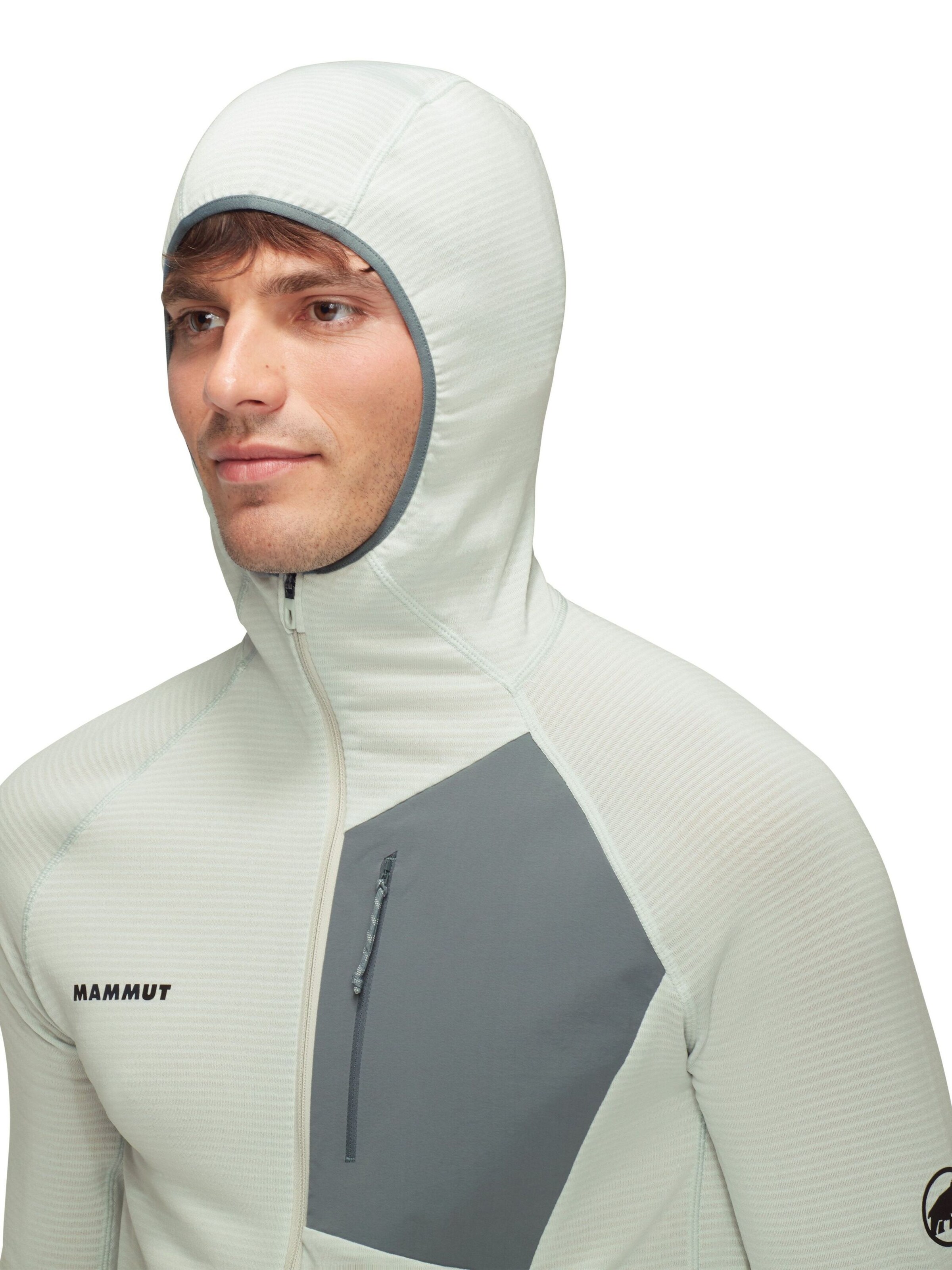 MAMMUT Athletic Fleece Jacket in Green