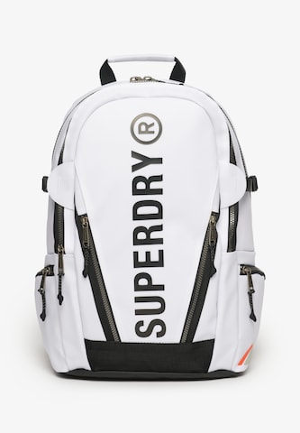 Superdry Backpack 'Tarp' in White: front