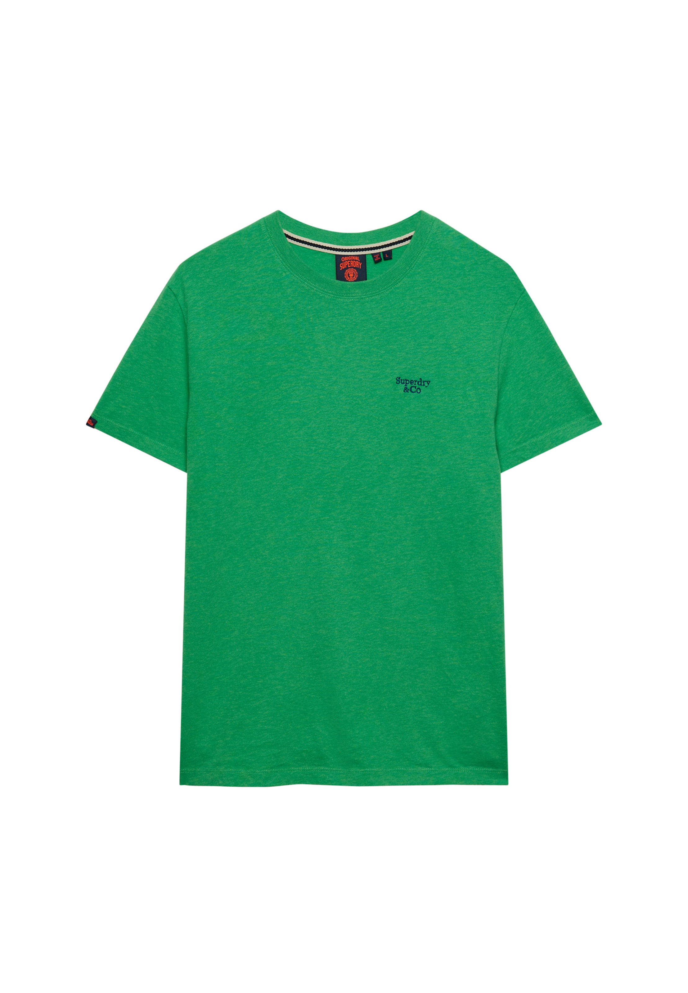 Superdry & Co Shirt 'Essential' in Green: front