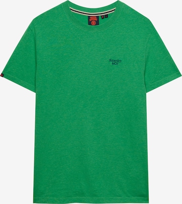 Superdry & Co Shirt 'Essential' in Green: front
