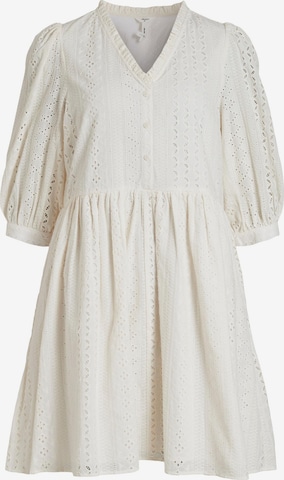 OBJECT Košilové šaty 'Violetta' – bílá: přední strana