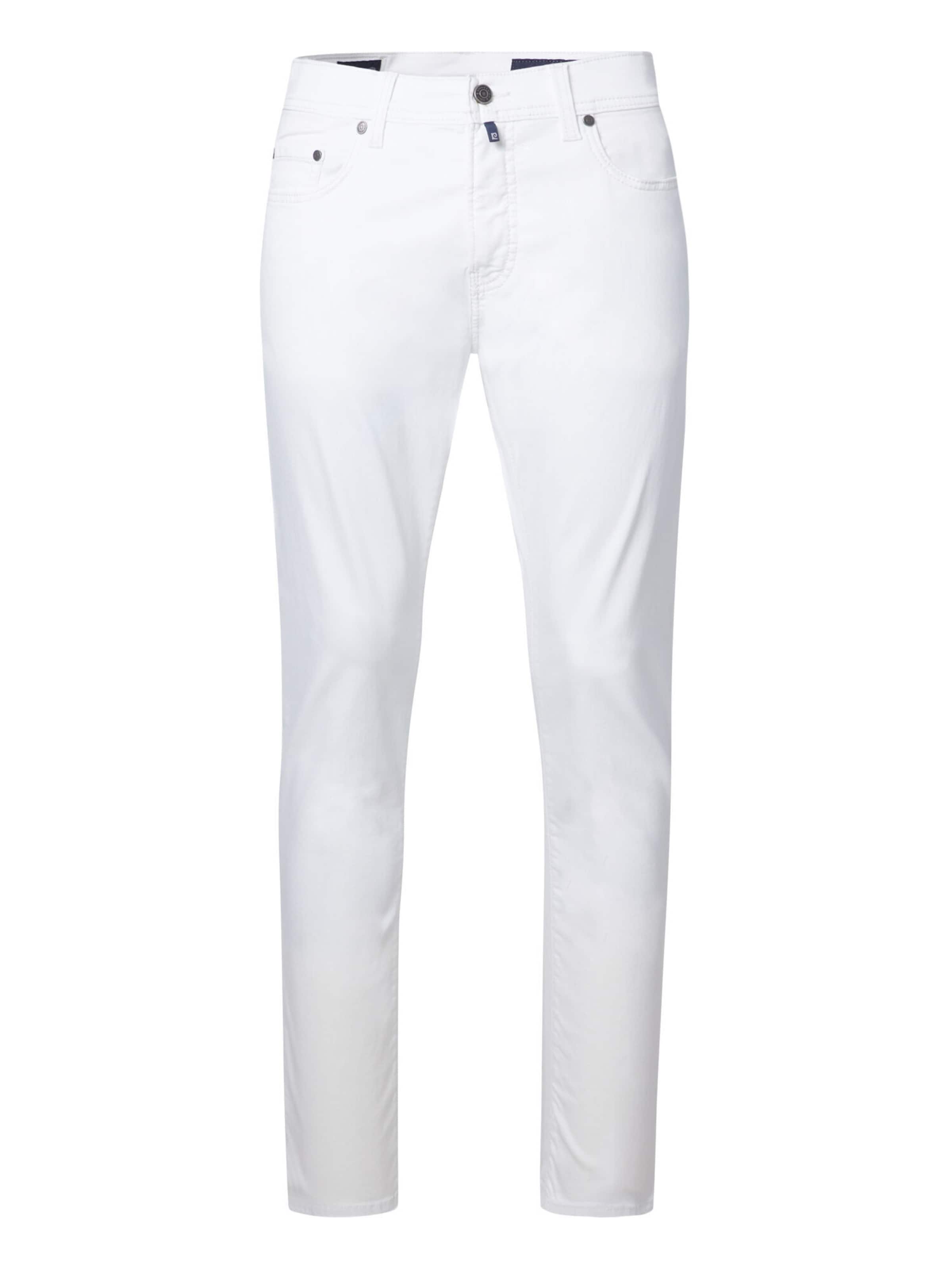 PIERRE CARDIN Jeans 'Lyon' in White: front