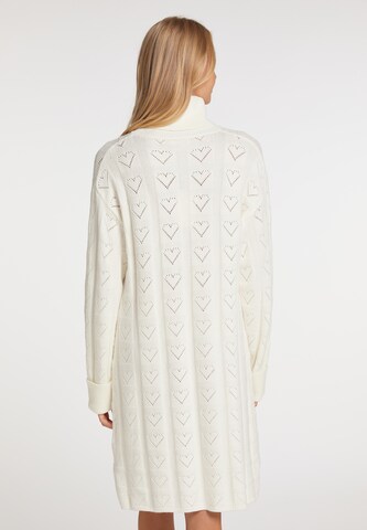 MYMO Knitted dress in White