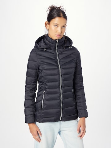 Oasis Between-Season Jacket in Black: front