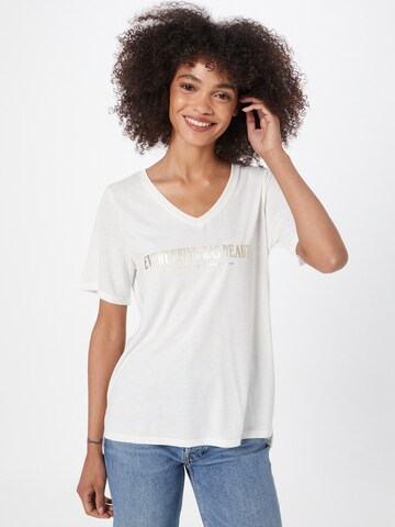 DeFacto - Camiseta en beige: frente