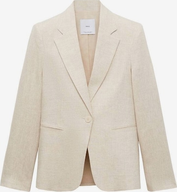 Blazer 'Boreli' MANGO en beige : devant
