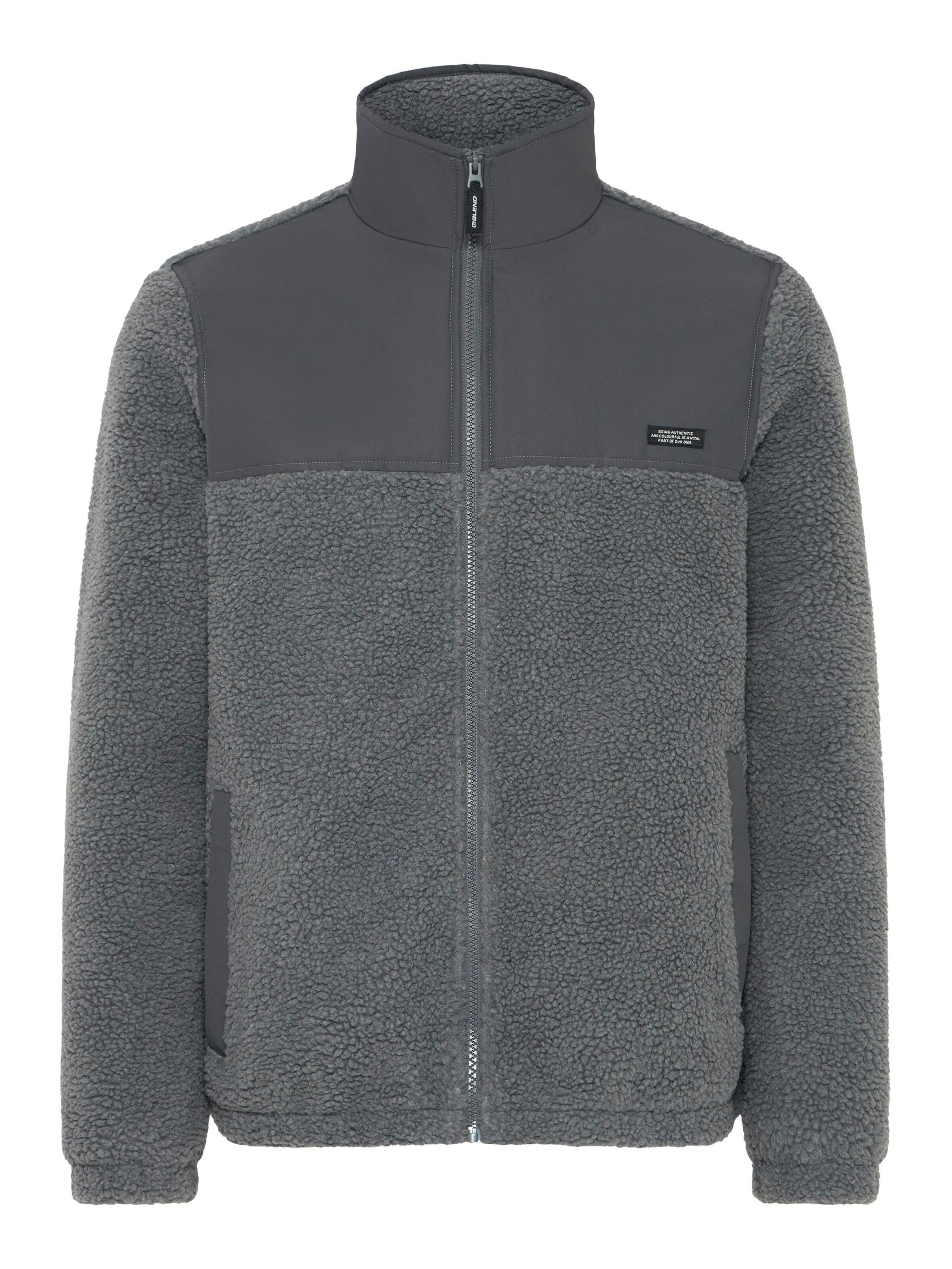 BLEND Tussenjas ' BHMTort ' in Grijs: voorkant