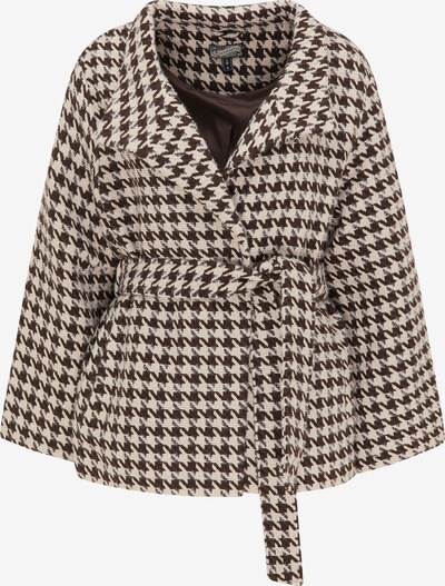 DreiMaster Vintage Between-seasons coat in beige / brown / white, Item view
