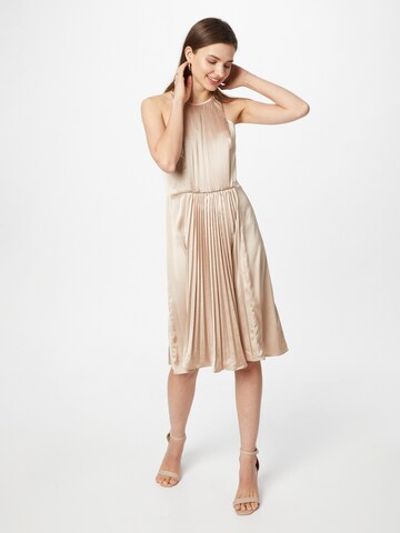 Chi Chi London Cocktail Dress 'Carly' in Beige