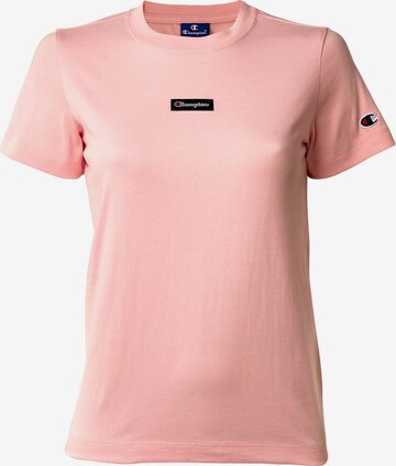 Champion Authentic Athletic Apparel Shirt in Pink: front