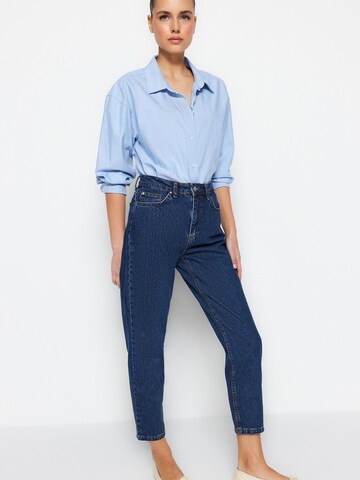 Trendyol - Tapered Vaquero en azul