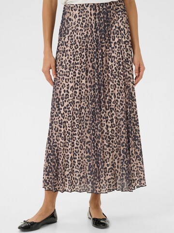 CULTURE Skirt 'CU Elda' in Brown: front